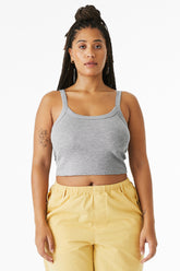BELLA+CANVAS  Women's Micro Rib Spaghetti Strap Tank BC1012
